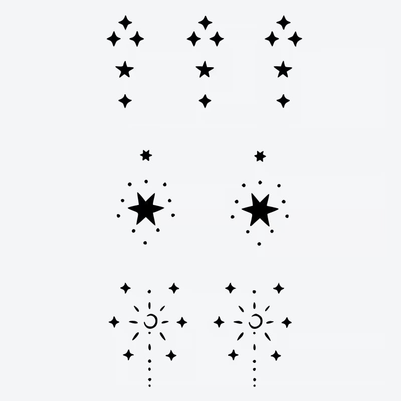 Star Mini Tattoo Pack