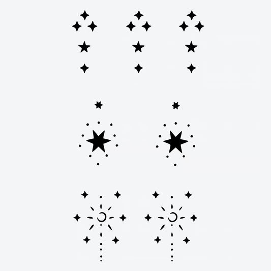 Star Mini Tattoo Pack