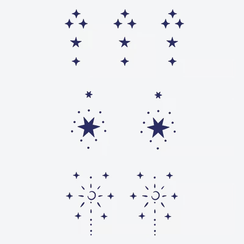 Star Mini Tattoo Pack