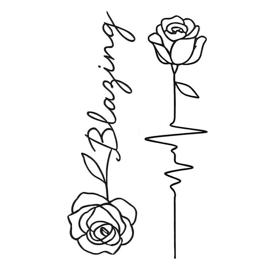 Eternal Rose Tattoo