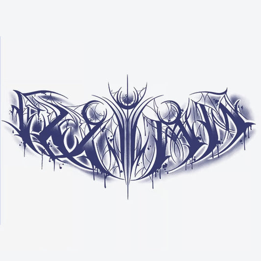 Abstract Graffiti Art Tattoo