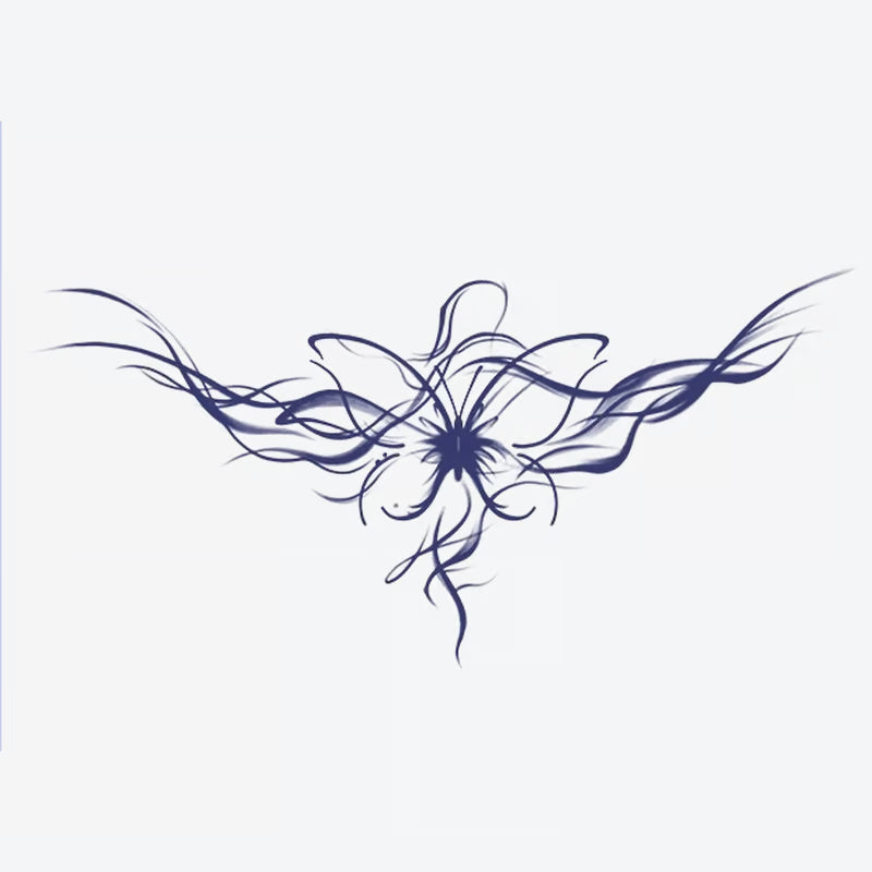 Abstract Flow Tattoo