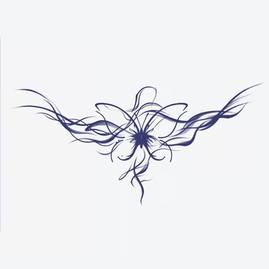 Abstract Flow Tattoo