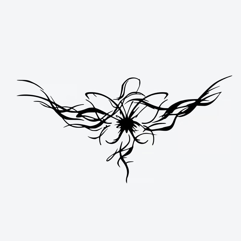 Abstract Flow Tattoo