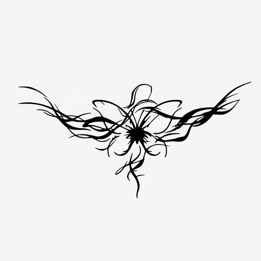 Abstract Flow Tattoo