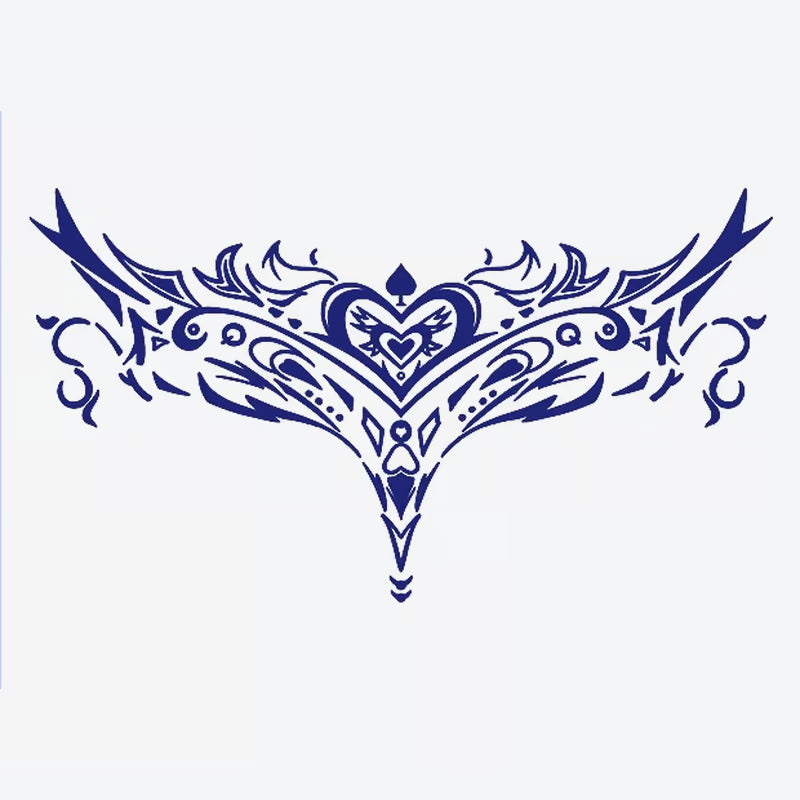 Elegant Heart Ornamental Tattoo