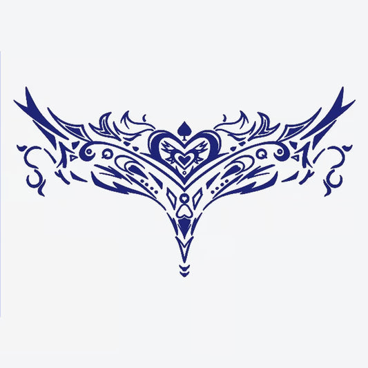 Elegant Heart Ornamental Tattoo