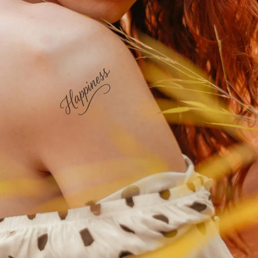 Happiness Tattoo