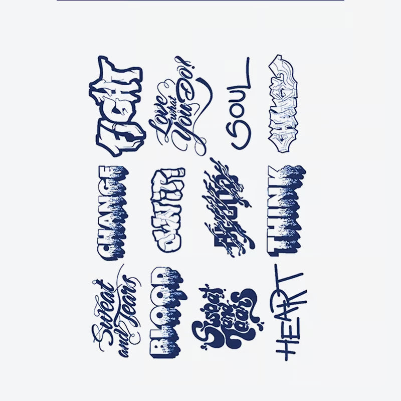 Typographic Quotes Tattoo