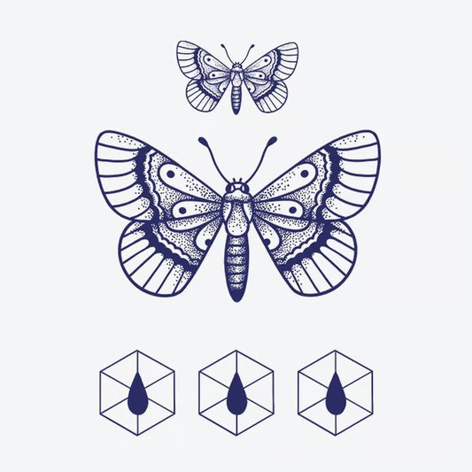 Butterfly Geometry Tattoo