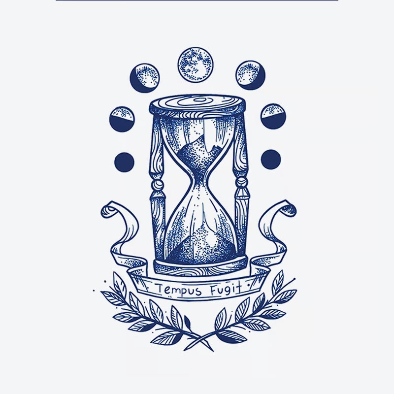 Hourglass Celestial Tattoo