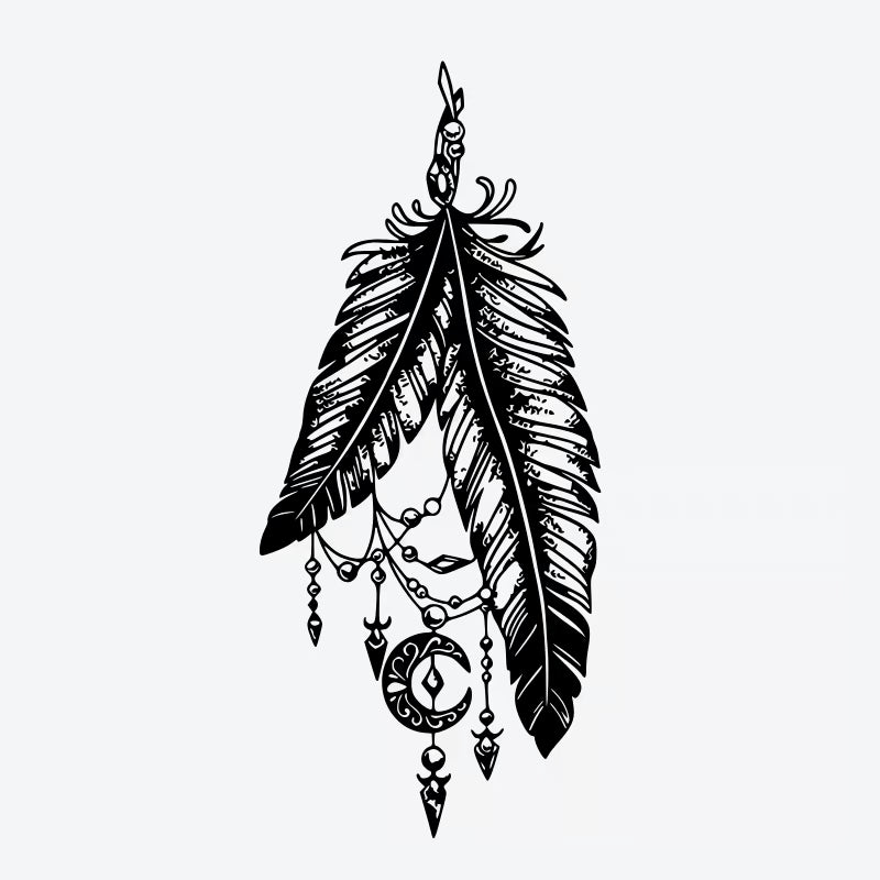 Feather Dreamcatcher Tattoo