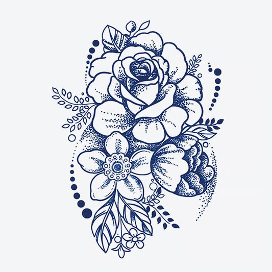 Floral Arrangement Tattoo