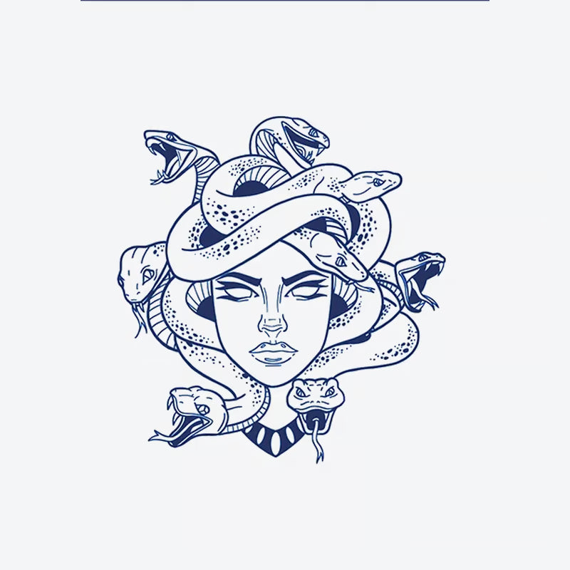 Medusa Snake Tattoo