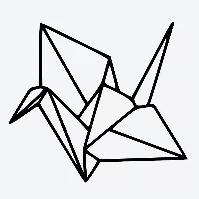 Origami Crane Tattoo