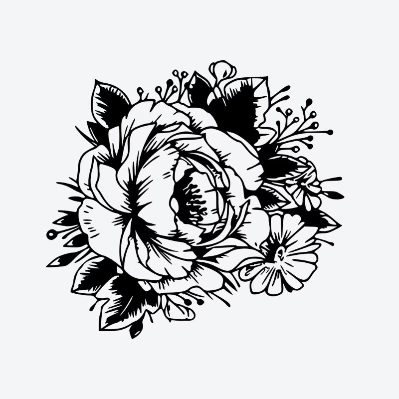 Floral Blossom Tattoo