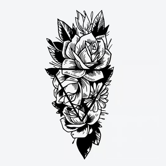Floral Arrangement Tattoo