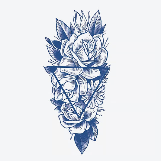 Floral Arrangement Tattoo