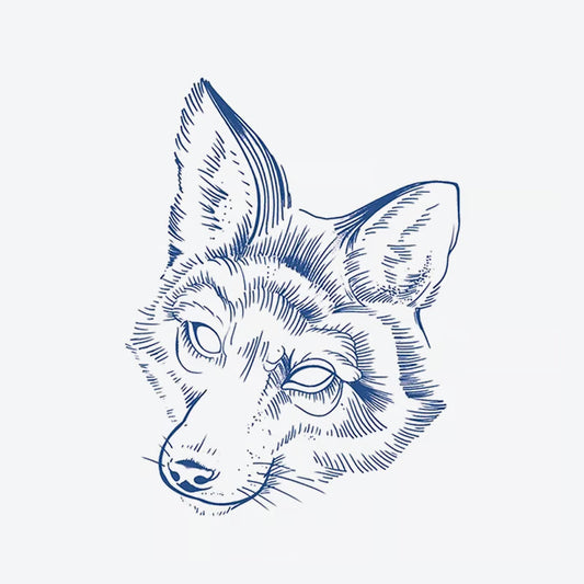 Fox Face Tattoo