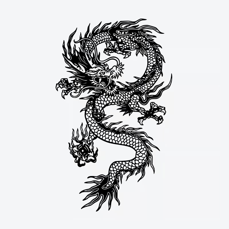 Mythical Dragon Tattoo
