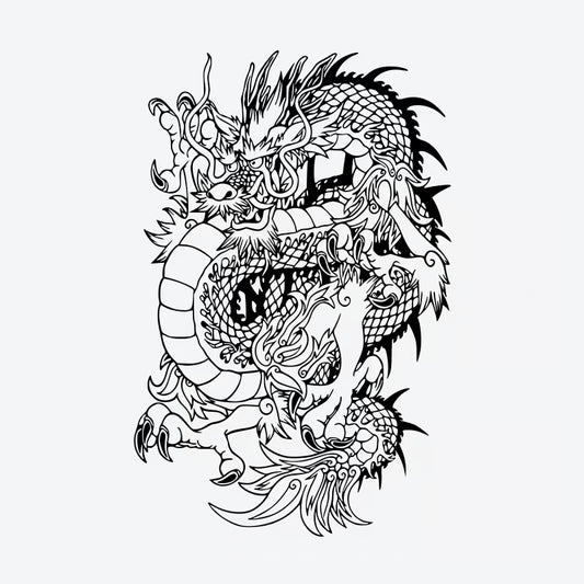 Dragon Serpent Tattoo