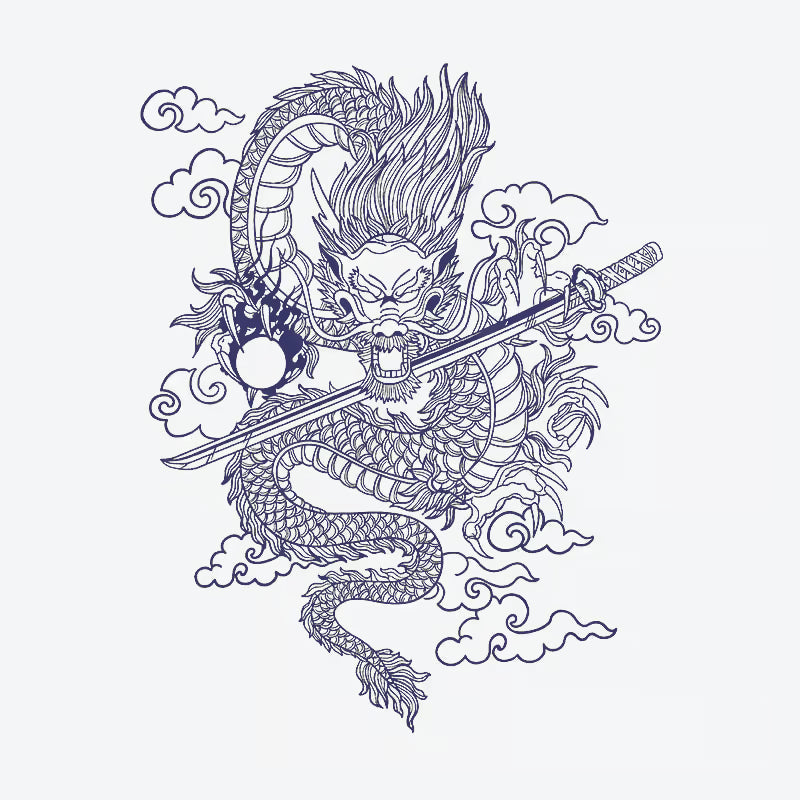 Dragon Warrior Tattoo