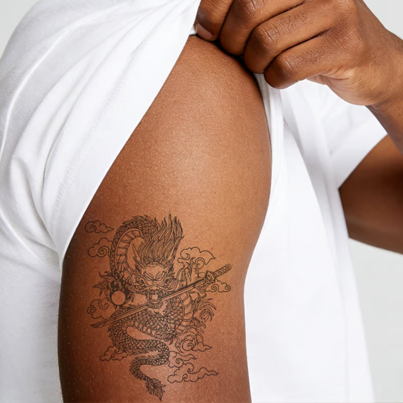 Dragon Warrior Tattoo