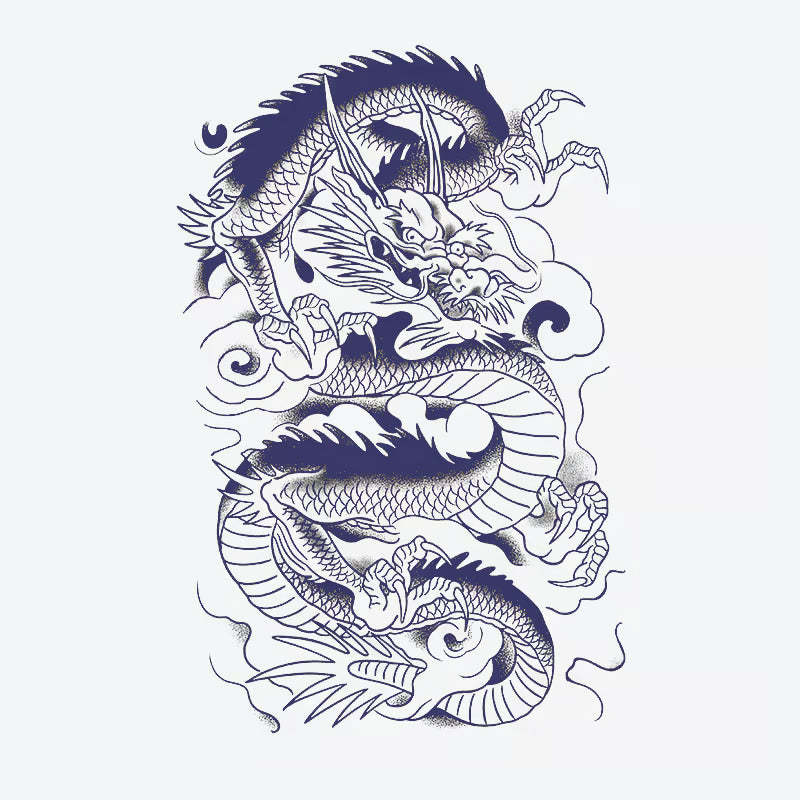 Dragon Cloud Tattoo