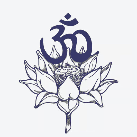 Om Lotus Tattoo