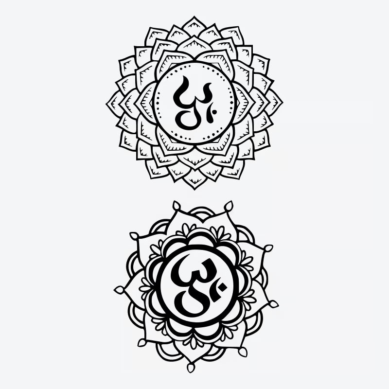 Om Mandala Tattoo