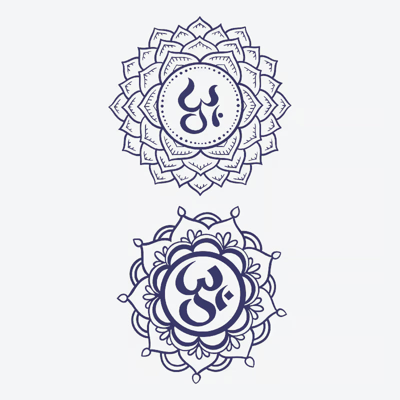 Om Mandala Tattoo