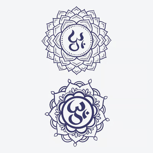 Om Mandala Tattoo