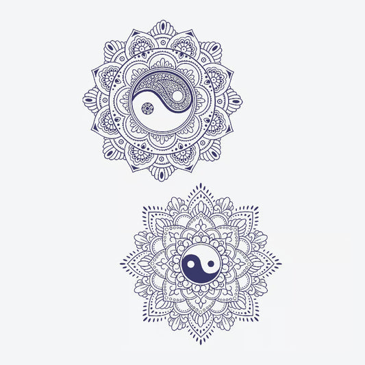 Yin Yang Mandala Tattoo