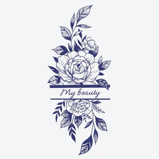 Floral Beauty Tattoo