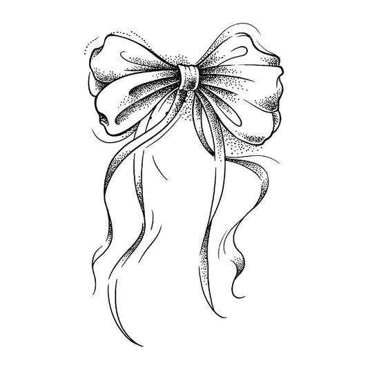 Bow Ribbon Tattoo