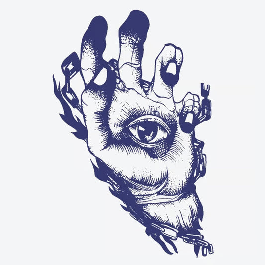 Eye Hand Chains Tattoo