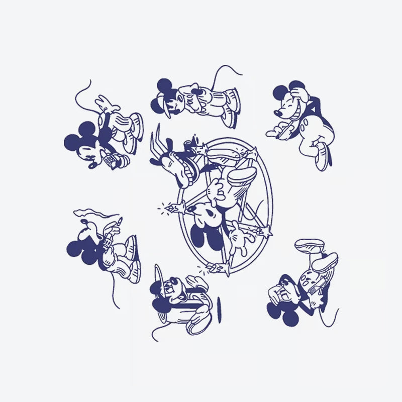 Mickey Mouse Circle Tattoo