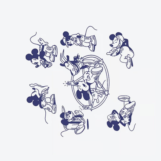 Mickey Mouse Circle Tattoo