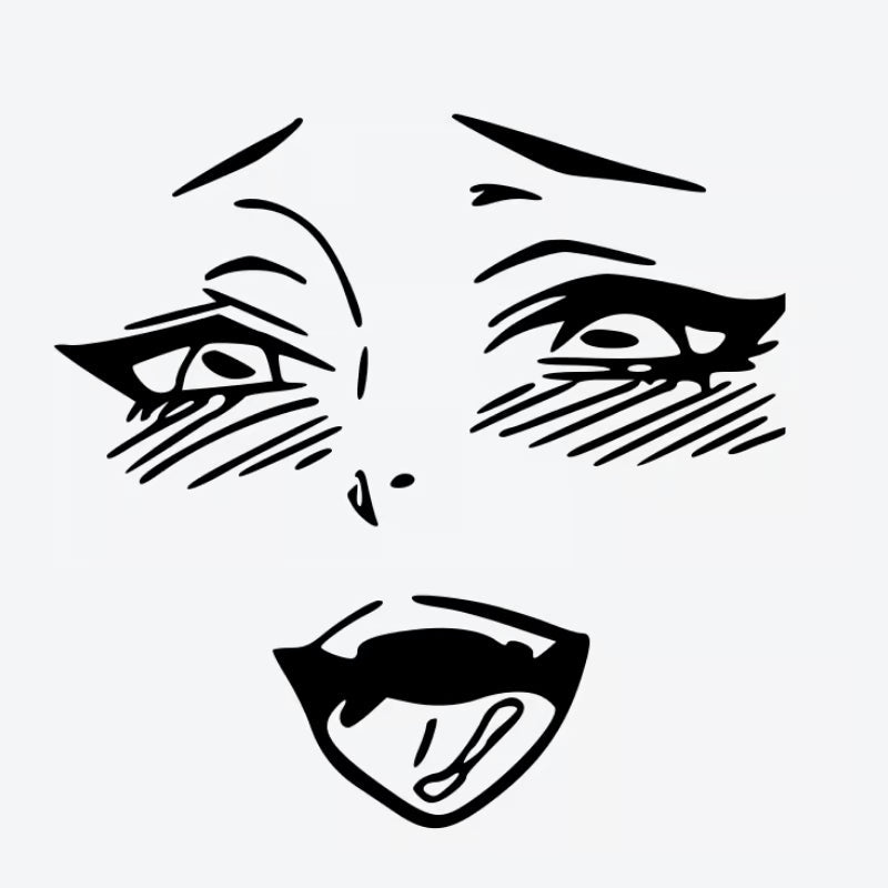 Expressive Face Tattoo