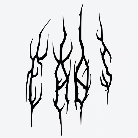 Jagged Branches Tattoo