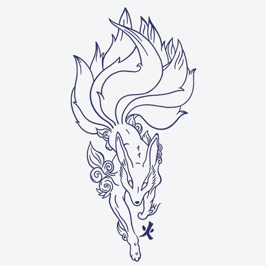 Nine-Tailed Fox Tattoo