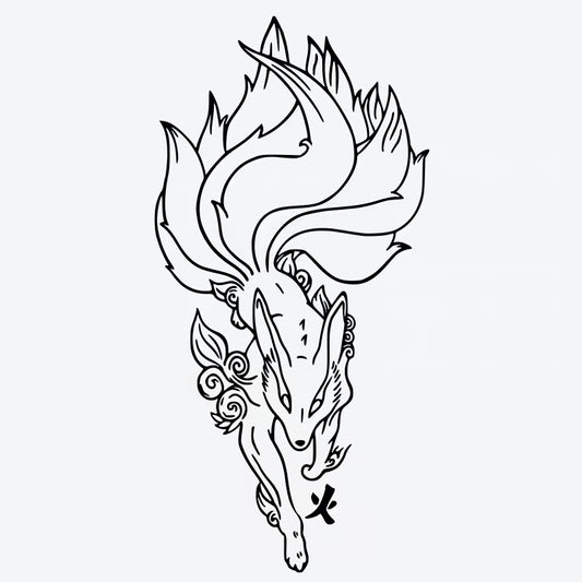 Nine-Tailed Fox Tattoo