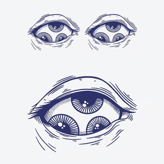 Triple Eye Vision Tattoo