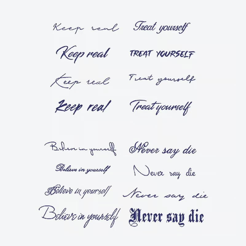 Inspirational Quotes Tattoo