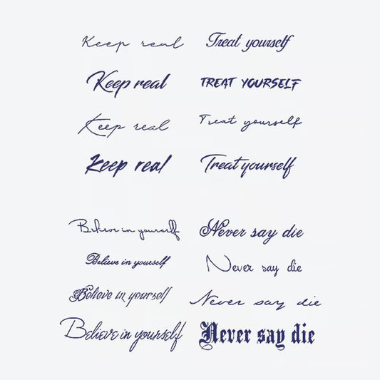 Inspirational Quotes Tattoo