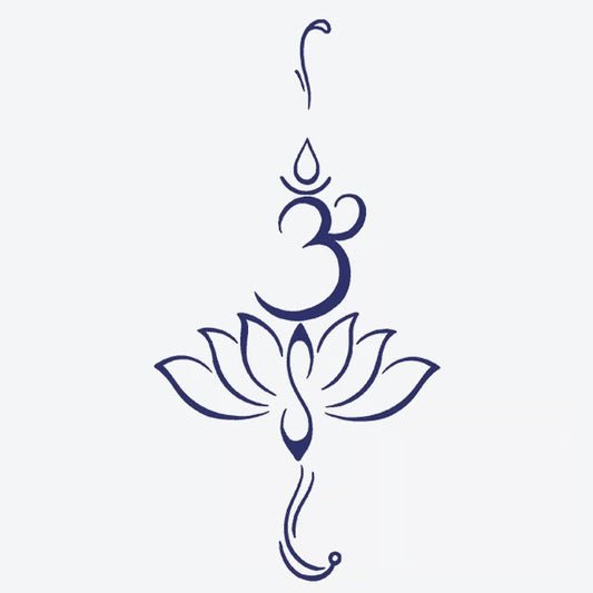 Om Lotus Tattoo