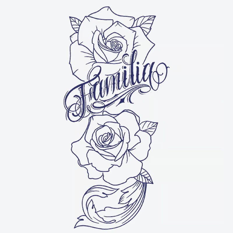 Familia Rose Tattoo