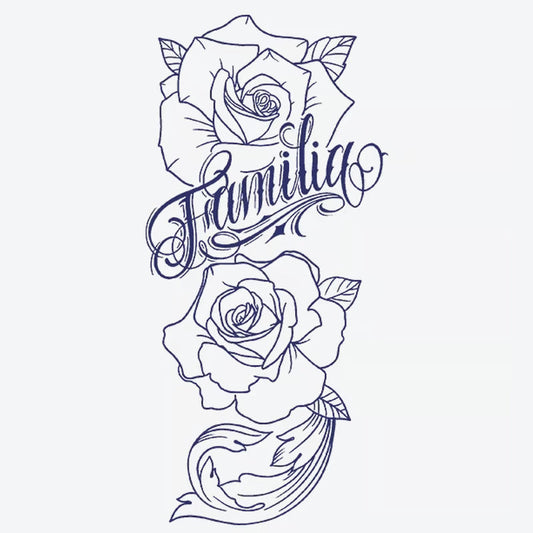 Familia Rose Tattoo