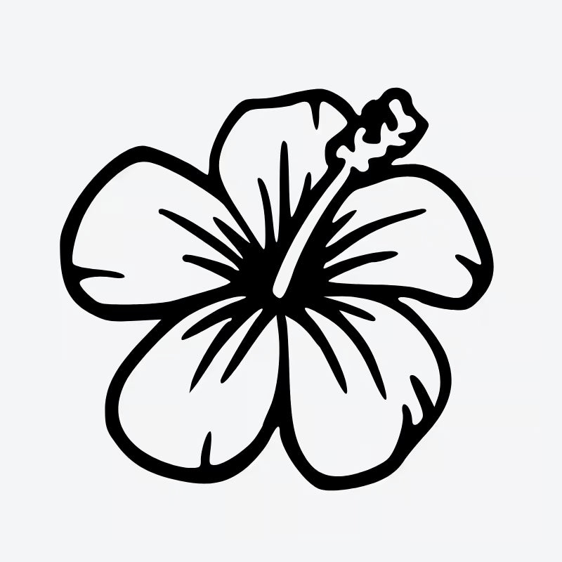 Hibiscus Flower Tattoo