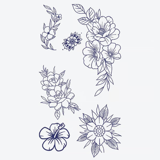 Floral Collection Tattoo